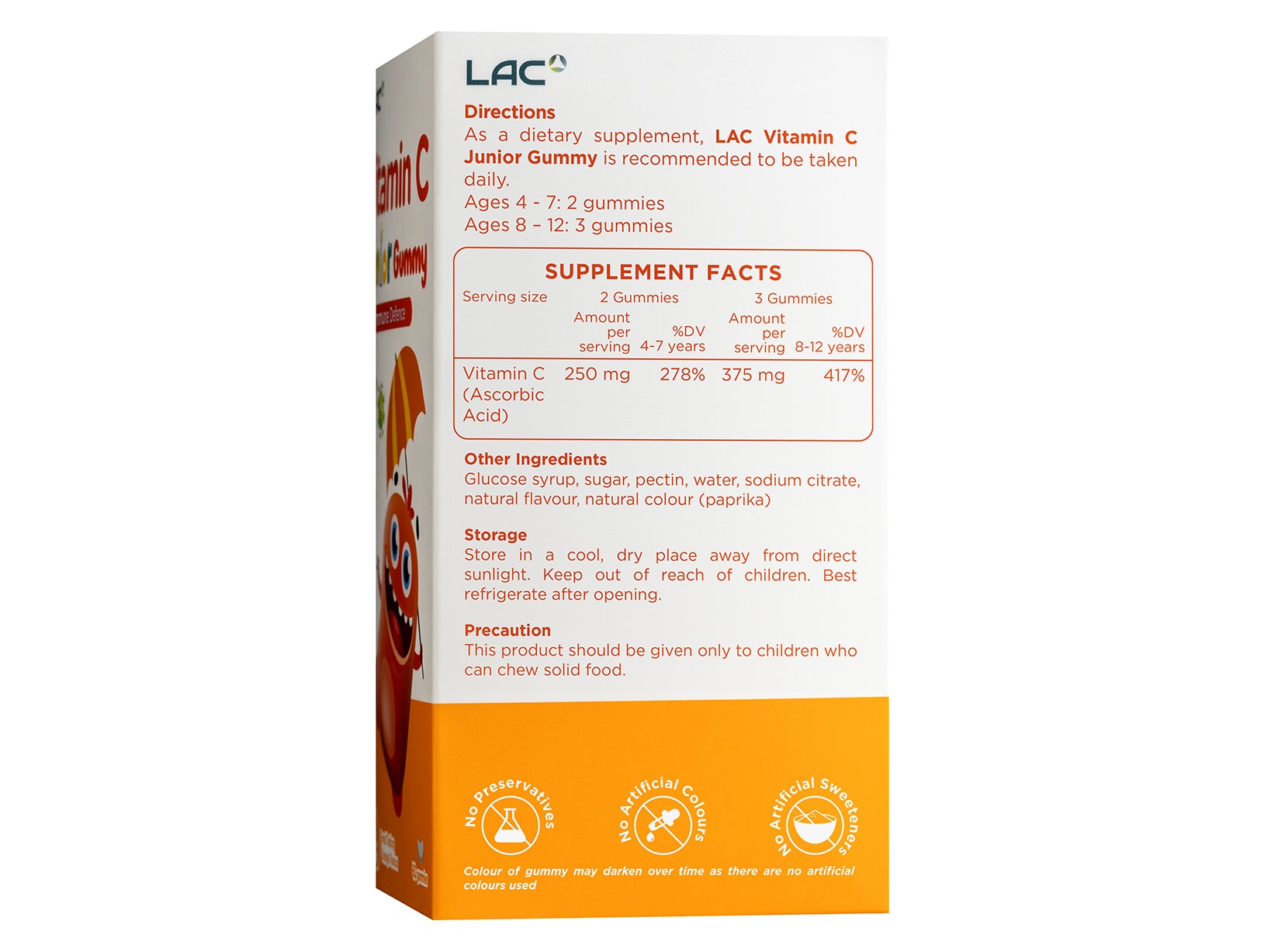 Vitamin C Junior- Immune Defence