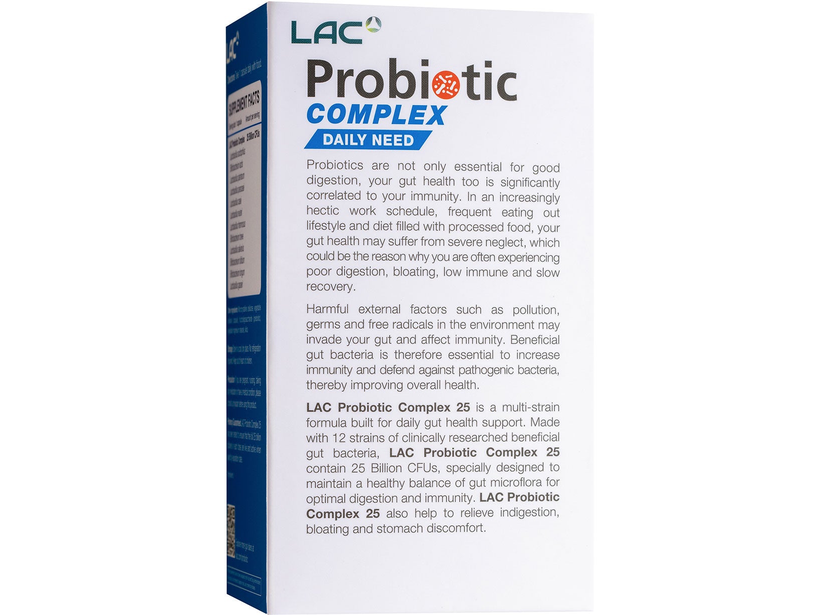 Probiotic Complex 25 Billion CFU - Daily Support