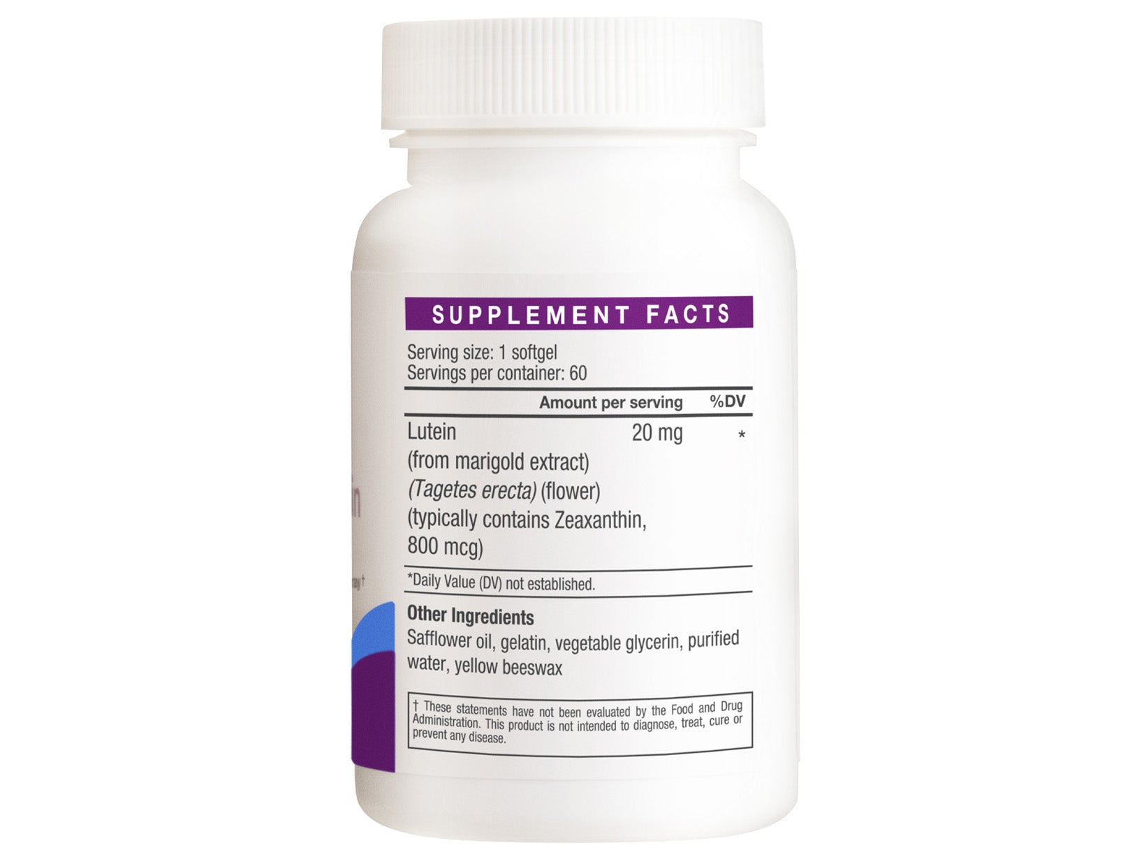 Lutein 20mg with Zeaxanthin