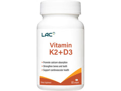 Vitamin K2 + D3 (60 softgels)