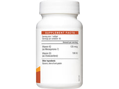 Vitamin K2 + D3 (60 softgels)