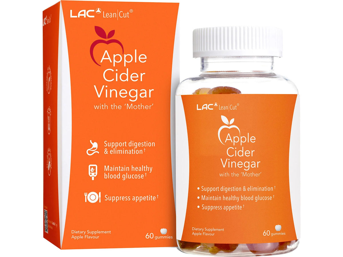 Apple Cider Vinegar - with the "Mother" (60 gummies)