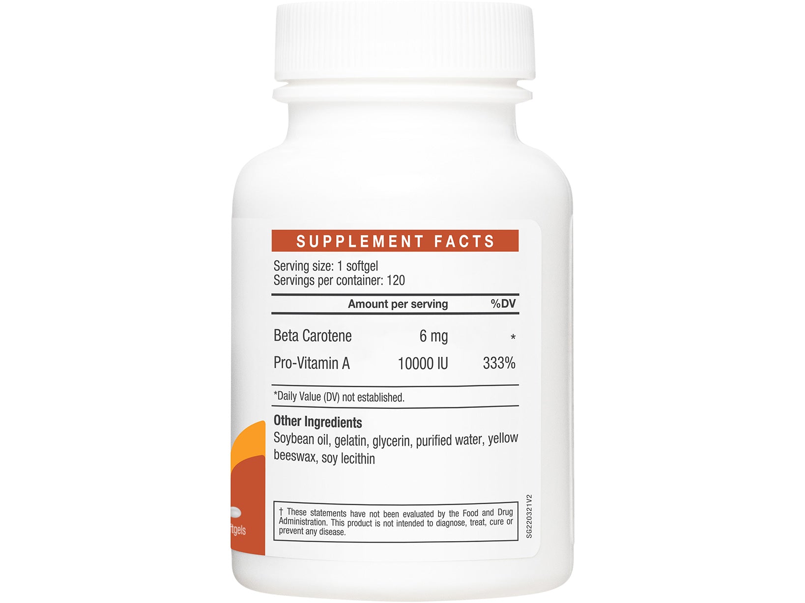 Vitamin A Beta Carotene 6mg