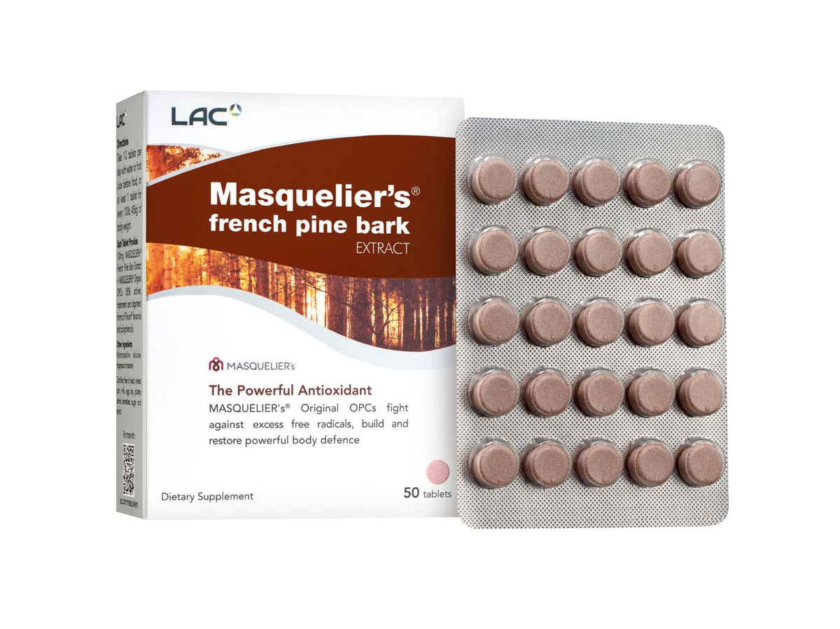 Masquelier's French Pine Bark Extract - The Powerful Antioxidant