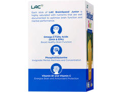 Brainspeed® Junior - อาหารเสริมสมองที่อุดมไปด้วย DHA