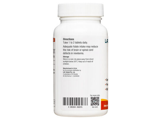 LAC Folic Acid 400mcg