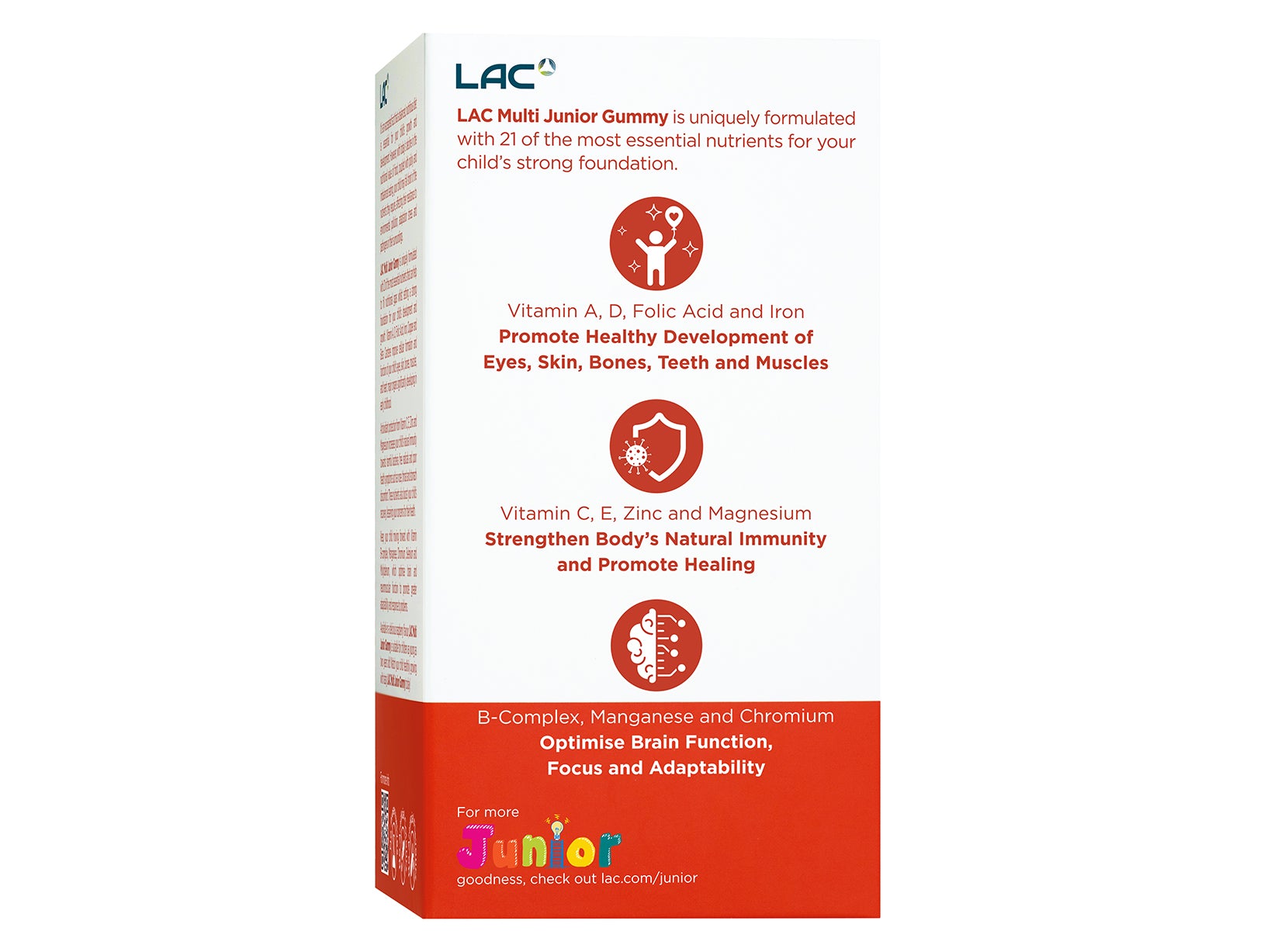 LAC Multi Junior Gummies - Build Strong Foundation