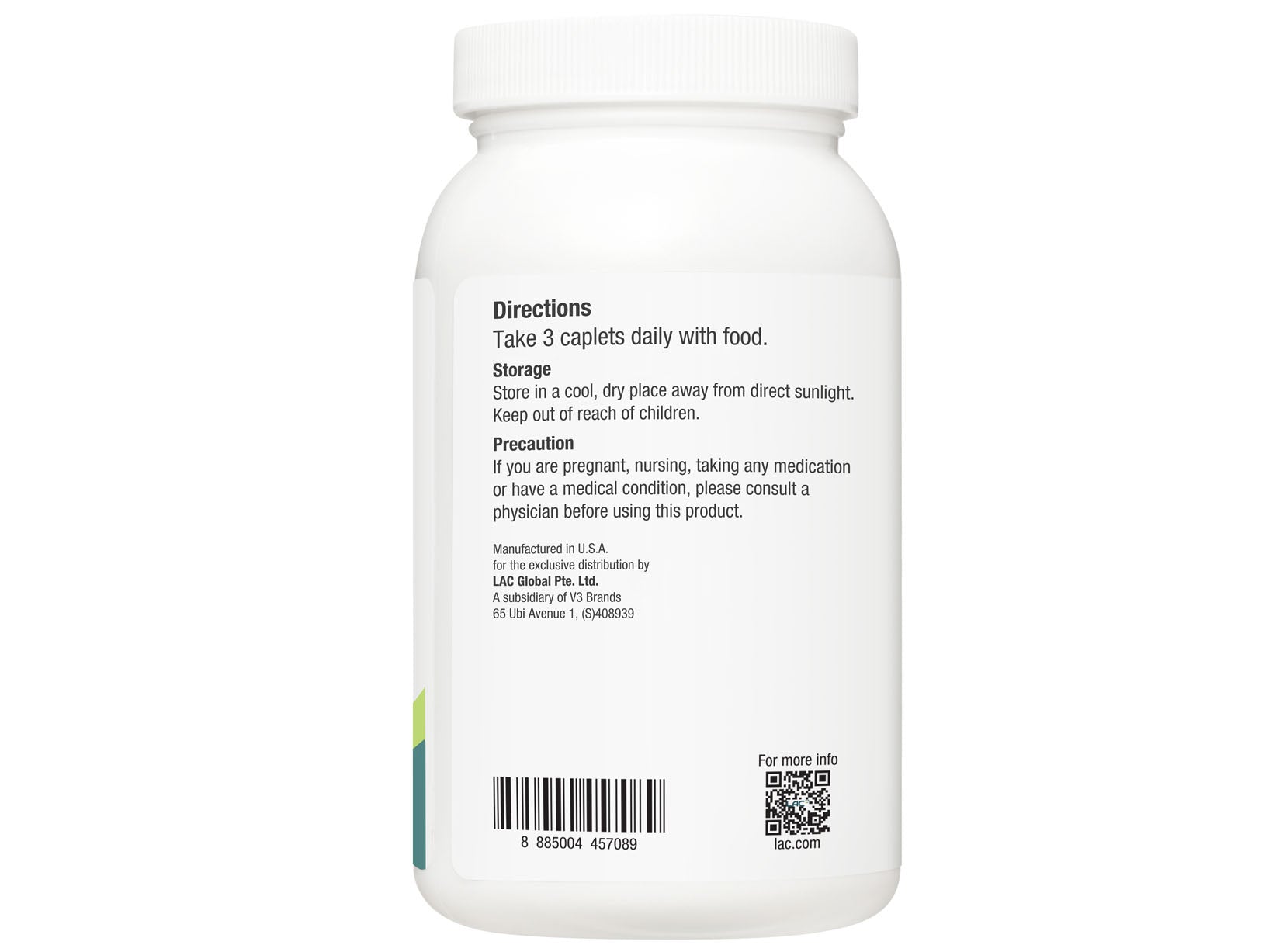 FullCal® 800 - Optimal 2:1 Calcium Magnesium Formula (120 caplets)
