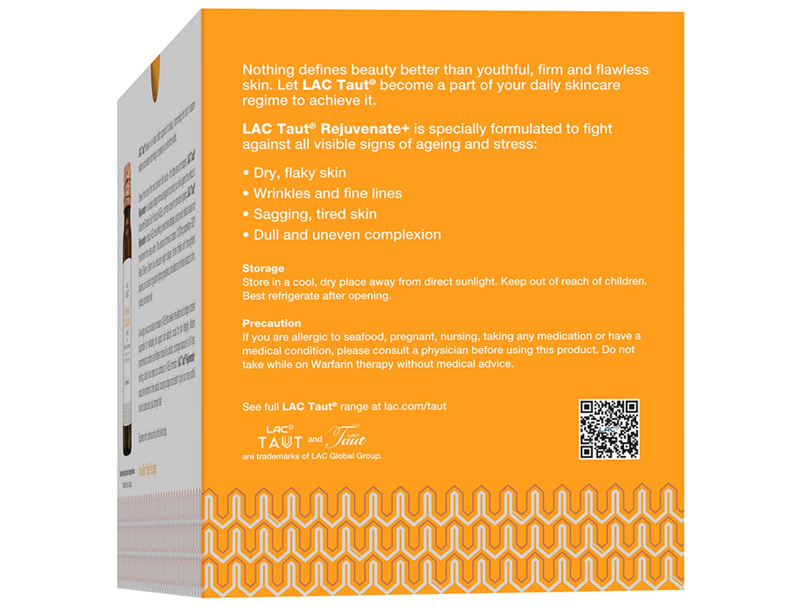 LAC Taut® Rejuvenate+ Premium Collagen 13,000mg plus Placenta & AG Complex (50ml x 8 bottles)