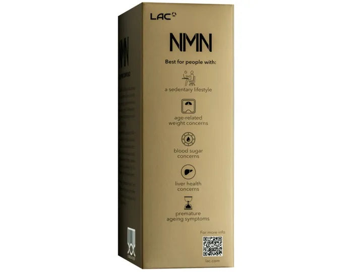 LAC Anti-Ageing NMN 300mg - Ultimate NAD+ Booster (30 softgels)