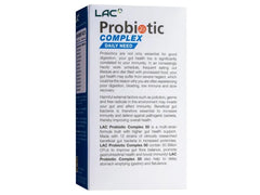 LAC Probiotic Complex 50 Billion CFU - Higher Support (30 vegetarian capsules)