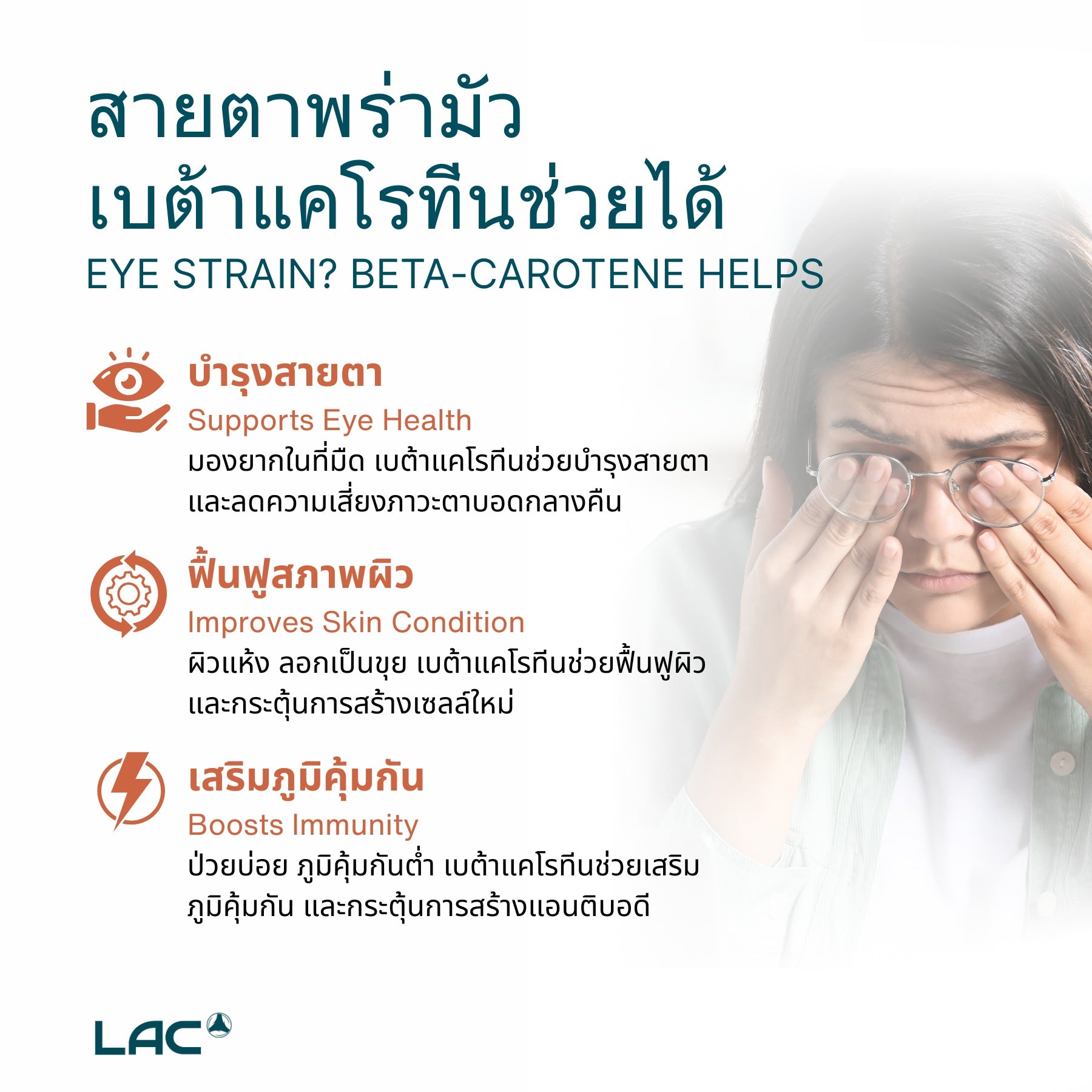 LAC Vitamin A Beta Carotene 6mg