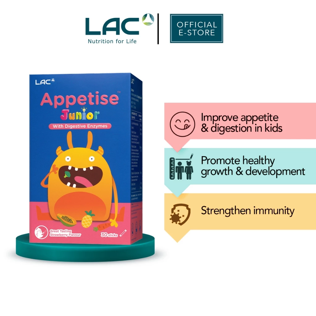 LAC Appetise™ Junior Strawberry Flavour - For Picky Eaters