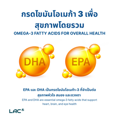 LAC Omegas & Fish Oil Trimax™ Omega Fish Oil Mini 1000mg (120 mini softgels)