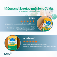 LAC Calcium Fit™ Junior - Strong Bones and Teeth
