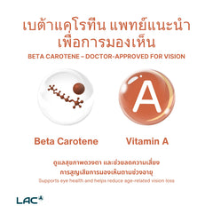 LAC Vitamin A Beta Carotene 6mg