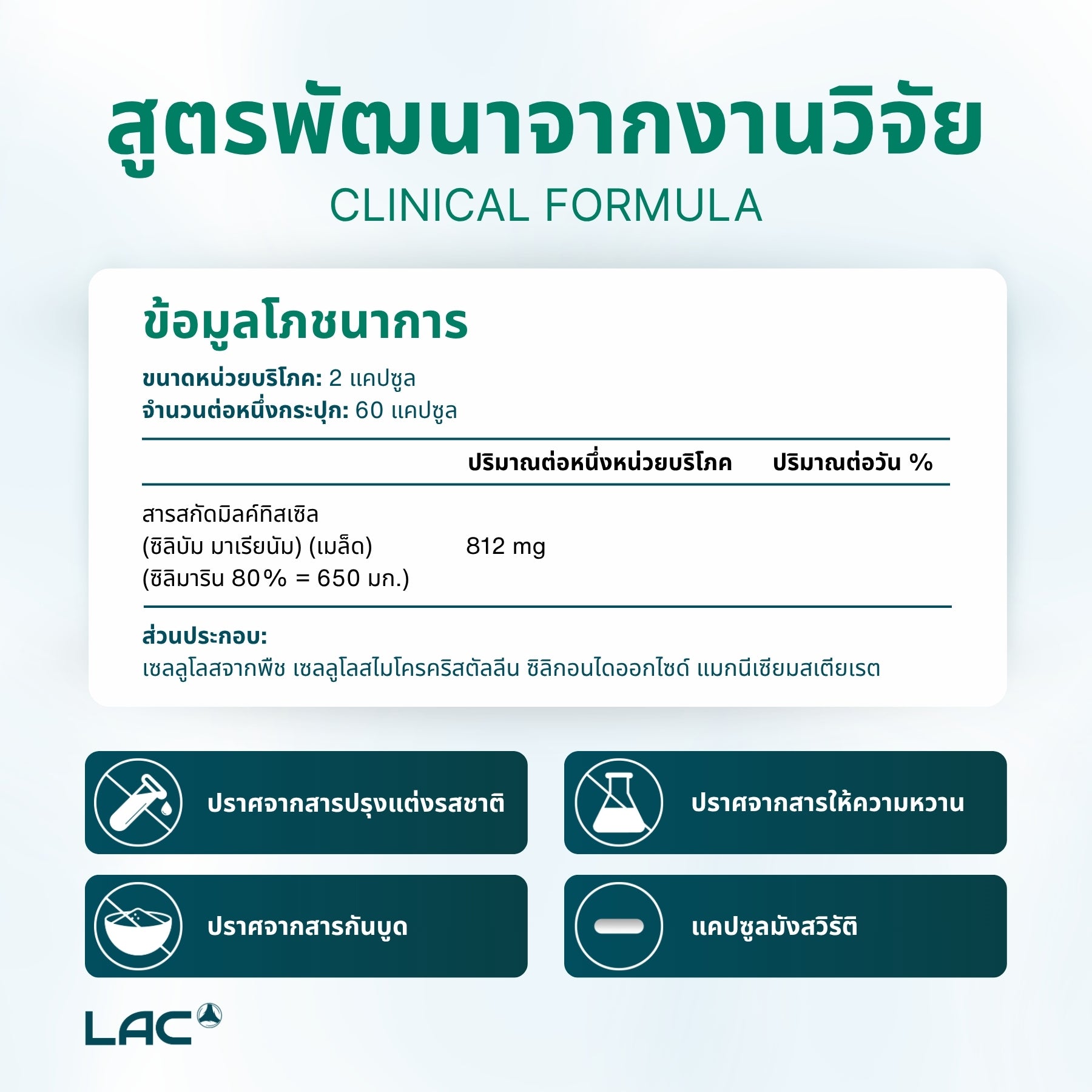 LAC Milk Thistle Extra Strength