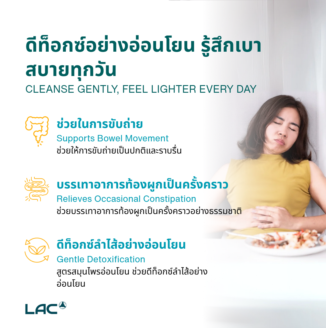 LAC GastroRX®D'tox - Bowel Movement Support