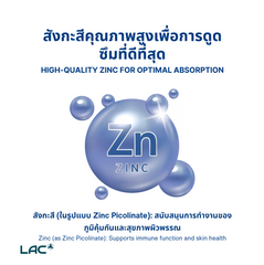LAC Zinc 15mg 100 tabs