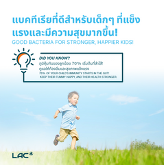 LAC Probiotic Junior -12.5 Billion CFU with Prebiotic