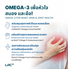 LAC Omegas & Fish Oil Trimax™ Omega Fish Oil Mini 1000mg (120 mini softgels)