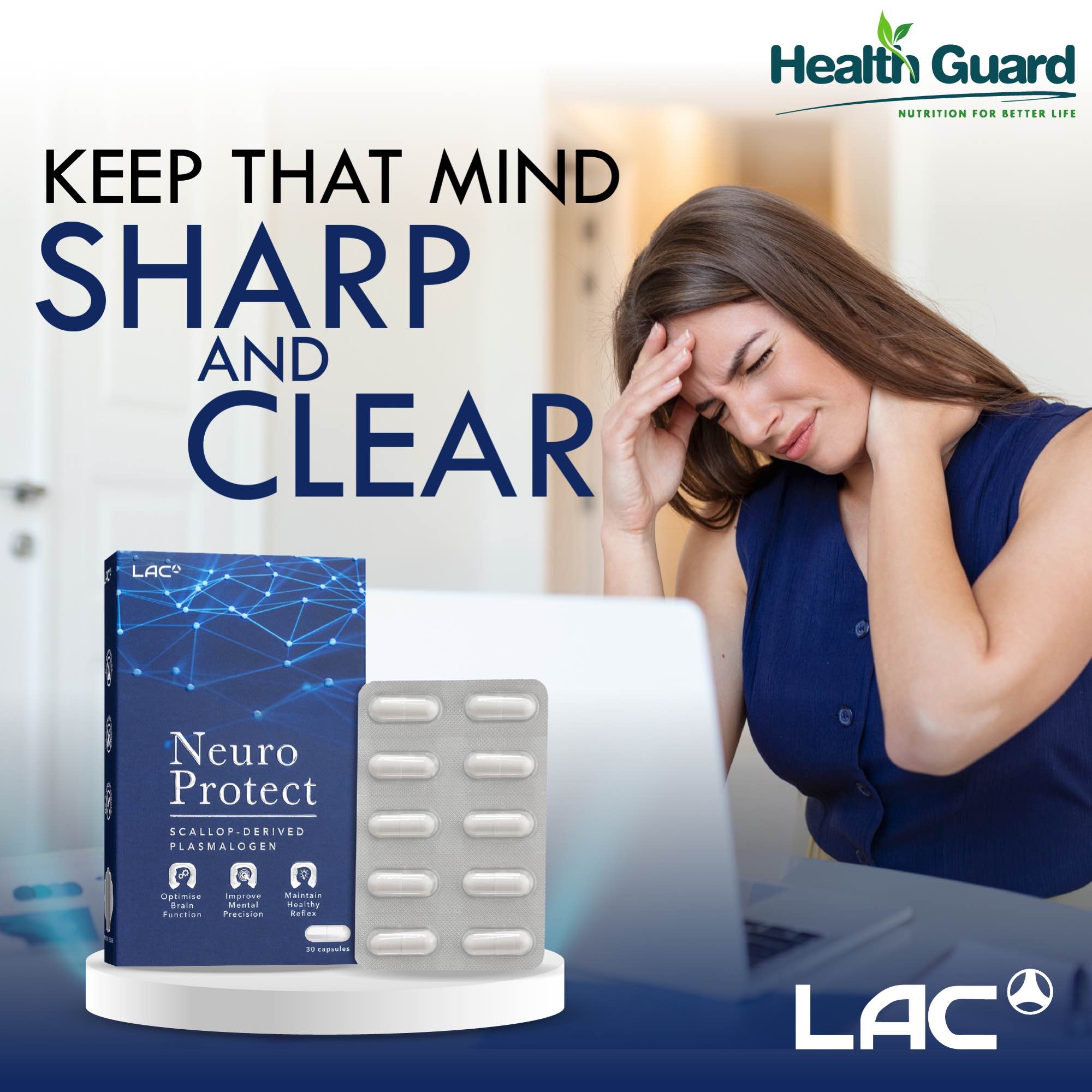 LAC Neuro Protect™ - Scallop-derived Plasmalogen